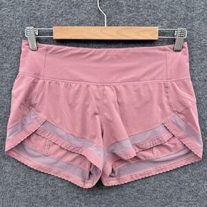 Lululemon Shorts Womens Sz 4 Pink‎ Quicksand Time To Sweat Short 3" Lined W7AMJS